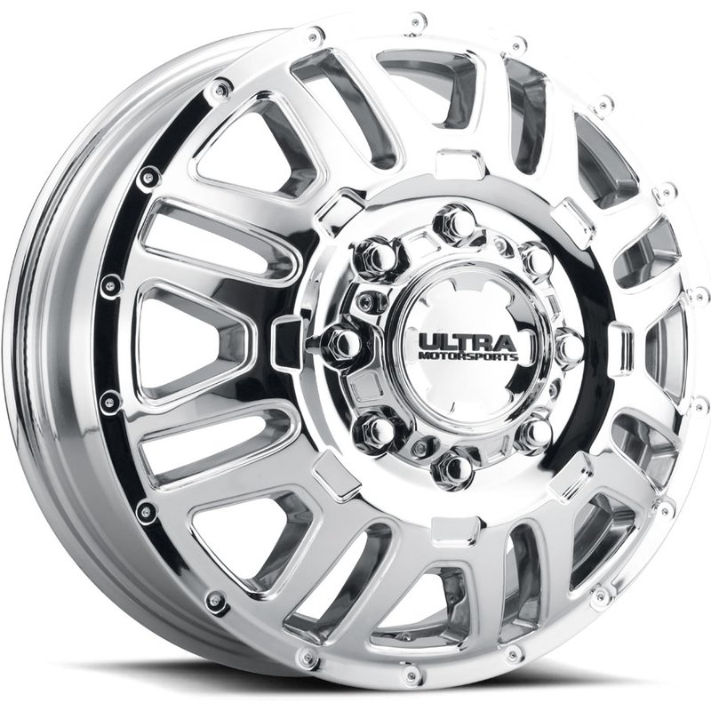 Ultra 003FC Hunter Dually Chrome Jantes - 17x6.5 - Motif de 8x200
