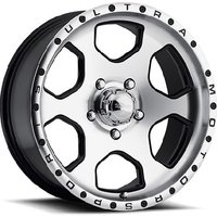 Ultra Roue 175U Rogue Machined Black - 17x8 - Motif de boulons 7x150 — Roues et jantes