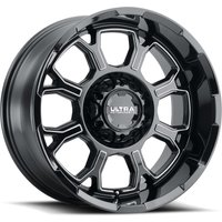 Ultra Roue 124BM Commander Noir - 20x9 - Motif de 5x127 — Roues et jantes