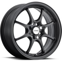 Konig 72B Helium Black Wheels - 15x6.5 - 4x100 Bolt Pattern — Wheels & Rims