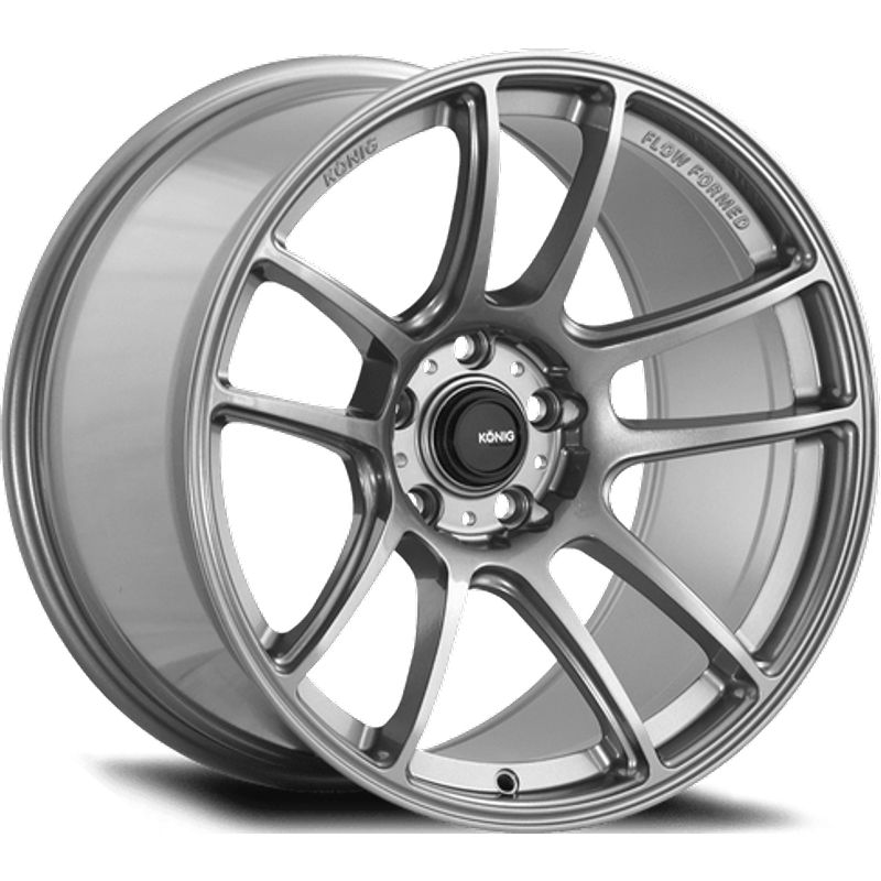 Konig 108TM Heliogram Gunmetal Wheels - 19x10.5 - 5x114.3 — Wheels & Rims