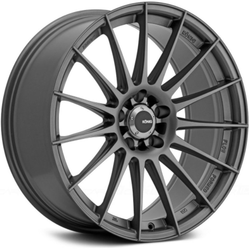Konig 48MG Rennform Gunmetal Wheels - 18x8 - 5x114.3 - 45 Offset — Wheels & Rims