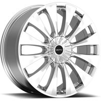 Roues Motiv 436C Chrome - 16x7.5 - Motif de boulonnage 5x100 - Décalage 38