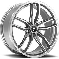 Roues Fittipaldi 361S Argent - 18x8 - Motif de boulons 5x114.3