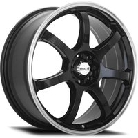 Roues Maxxim 11B Knight Black - 15x6.5 - Motif de boulon 4x100 — Roues et jantes