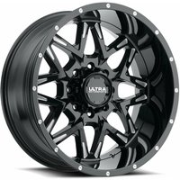Ultra Wheel 254BM Carnivore Noir - 20x12 - 5x127 -44 Offset — Roues et jantes