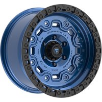 Fittipaldi Offroad FT100BLB Blue and Black 17x9 Wheels - 5x127 Bolt Pattern