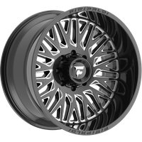 Fittipaldi Offroad FA07BM Black Milled Wheels - 26x12 -8x165.1 — Wheels & Rims