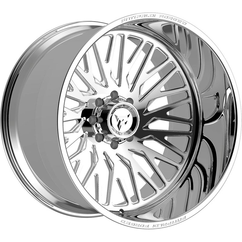Fittipaldi Offroad FTF500P Polished Wheels - 24x14 - 5x127 -76 — Wheels & Rims