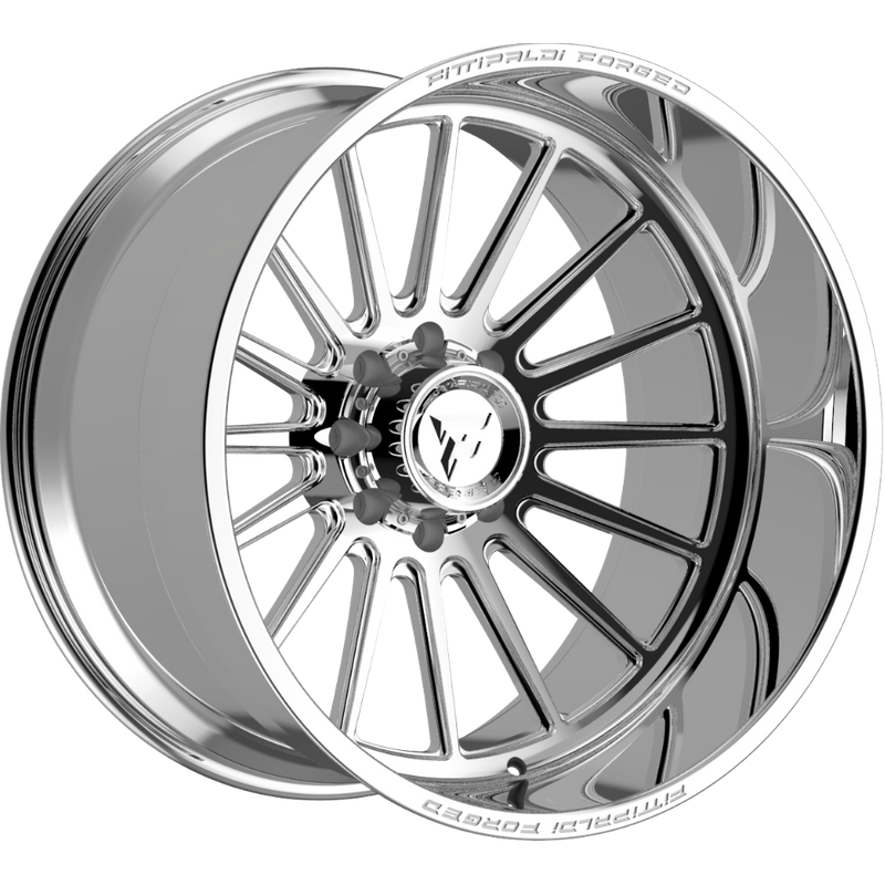 Roues Fittipaldi Offroad FTF504P Poli - 24x14 - 8x170 -76 Offset — Roues et jantes