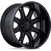 Jantes Fuel Darkstar Noires - 20x10 - Motif de boulons 5x114.3