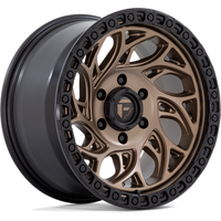 Fuel D841 Runner OR Bronze Wheels with Black Ring - 15x10 — Wheels & Rims