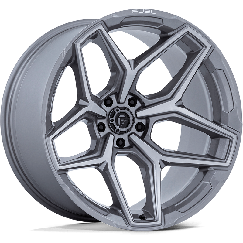 Fuel Wheel Flux Platinum - 18x9 - 6x135 Bolt Pattern - 1 Offset — Wheels & Rims