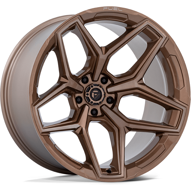 Fuel Wheel Flux Bronze 18x9 6x135 Bolt Pattern 1 Offset Rims — Wheels & Rims