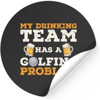 Golf Golf Club Stickers - Classic Square Style — Stickers & Decals