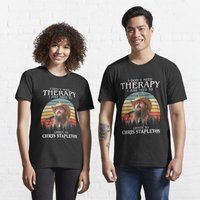 T-shirt Essentiel Chris Stapleton pour Hommes en Noir — T-shirts pour hommes
