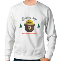 Sweatshirt Unisexe Smokey The Bear — Sweats à capuche pour hommes
