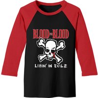 Blood For Blood Skull Baseball Tee for Men — Mens T Shirts
