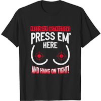 T-shirt pour hommes Passenger Instructions Press Em Here And Hang On
