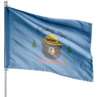 Smokey The Bear Double-Sided House Flags
