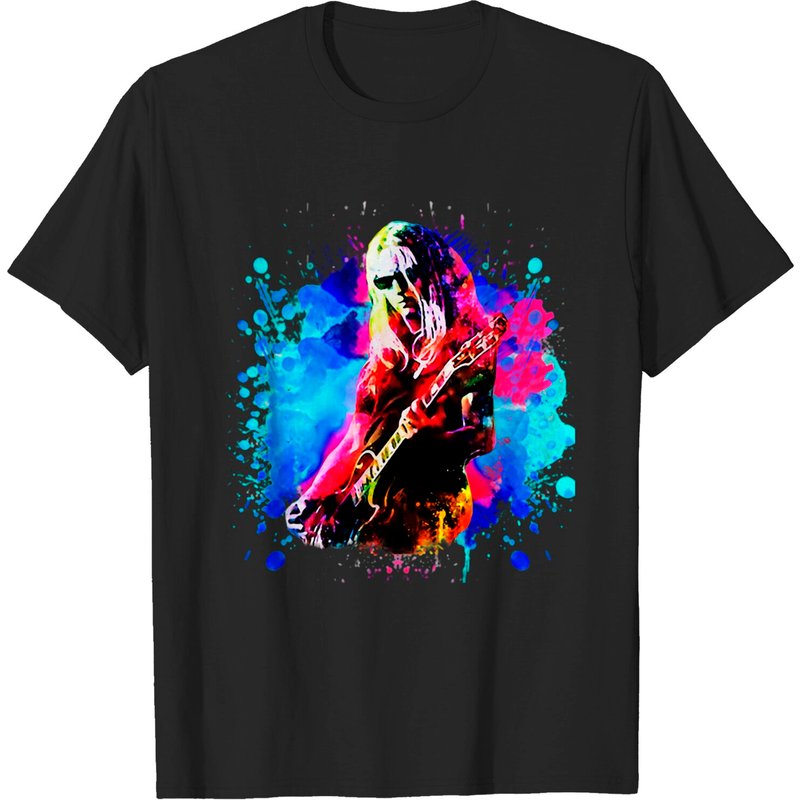 T-shirt classique Jerry Cantrell pour hommes - Noir — T-shirts pour hommes