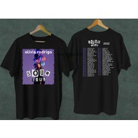 T-Shirt pour hommes Olivia Rodrigo Sour Tour 2022