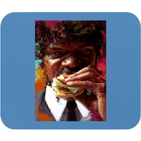 Jules Winnfield Mouse Pad - Carolina Blue Design