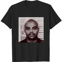 T-shirt Mugshot de Charles Barkley pour hommes