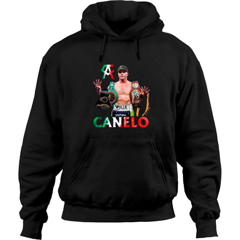 Hoodie Unisexe Boxing King Canelo Alvarez Le Gagnant — Sweats à capuche pour hommes