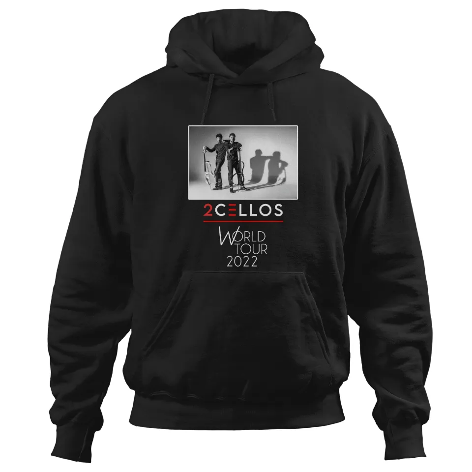 Hoodies Unisex 2CELLOS Tournée US 2022 — Sweats à capuche pour hommes