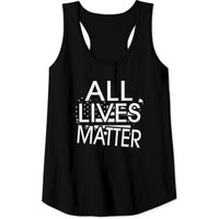 Débardeurs All Lives Matter pour hommes en noir