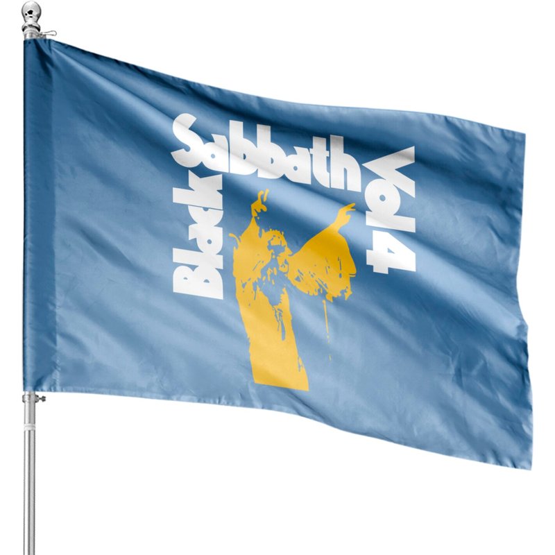 Black Sabbath Vol. 4 Vintage Coal House Flags