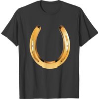 T-shirt Golden Horseshoe pour hommes - Noir