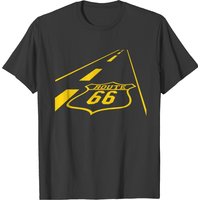 Route 66 Men's T-Shirt in Black