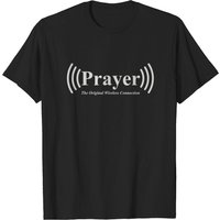 Prayer The Original Wireless Connection T-Shirt for Men