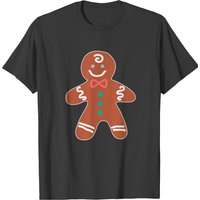 T-shirt Bonhomme en pain d'épice pour Noël — T-shirts pour hommes