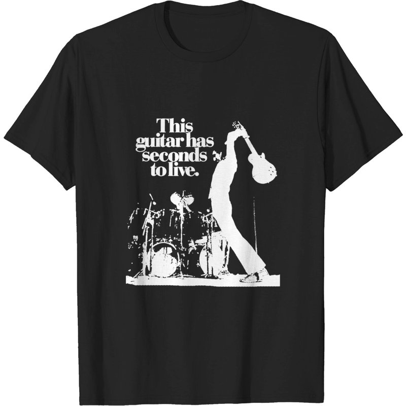T-shirt This Guitar Has Seconds To Live pour hommes — T-shirts pour hommes