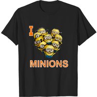 I Love Minions Men's T-Shirt in Black
