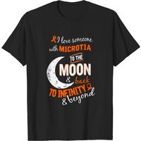 Microtia T-shirt I Love Someone With Microt pour hommes — T-shirts pour hommes