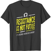 T-shirt Résistance N'est Pas Futile pour Hommes — T-shirts pour hommes
