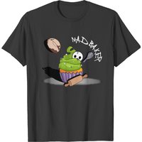 Mad Baker Kawaii Cute Cupcake T-Shirt for Men