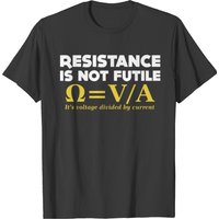 Resistance Is Not Futile Voltage T-shirt for Men