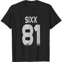 Motley Crue Nikki Sixx 1981 T-Shirt for Men