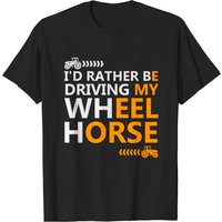 T-shirt Cadeau Tracteur Agricole Wheel Horse pour Hommes — T-shirts pour hommes