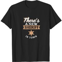 T-shirt Costume de Cowboy Adjoint Nouveau Shérif pour Hommes — T-shirts pour hommes