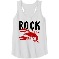 Rock Metal Lobster Tank Tops for Men - Dark Grey — Mens T Shirts