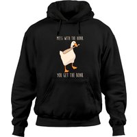 Hoodie Unisexe Mess With The Honk You Get The Bonk — Sweats à capuche pour hommes