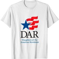 Support Of Daughters Revolution .DAR USA Men's T-shirt
