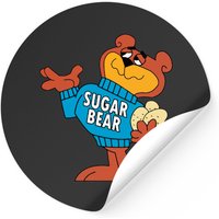 Autocollant Sugar Bear Classique - Style Carré — Autocollants et stickers