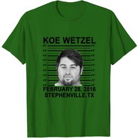 T-shirt classique Wasted de Koe Wetzel du 28 février 2016 pour hommes